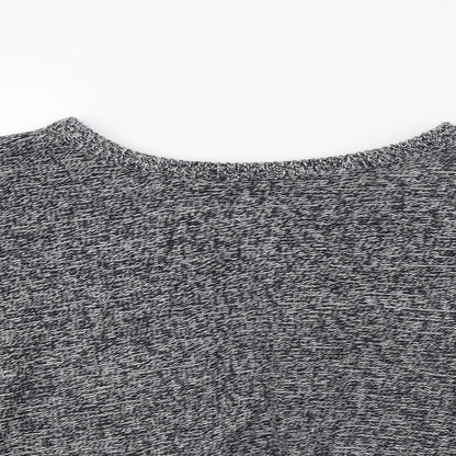 Brave Soul Womens Grey   Pullover Jumper Size M  - Open Back