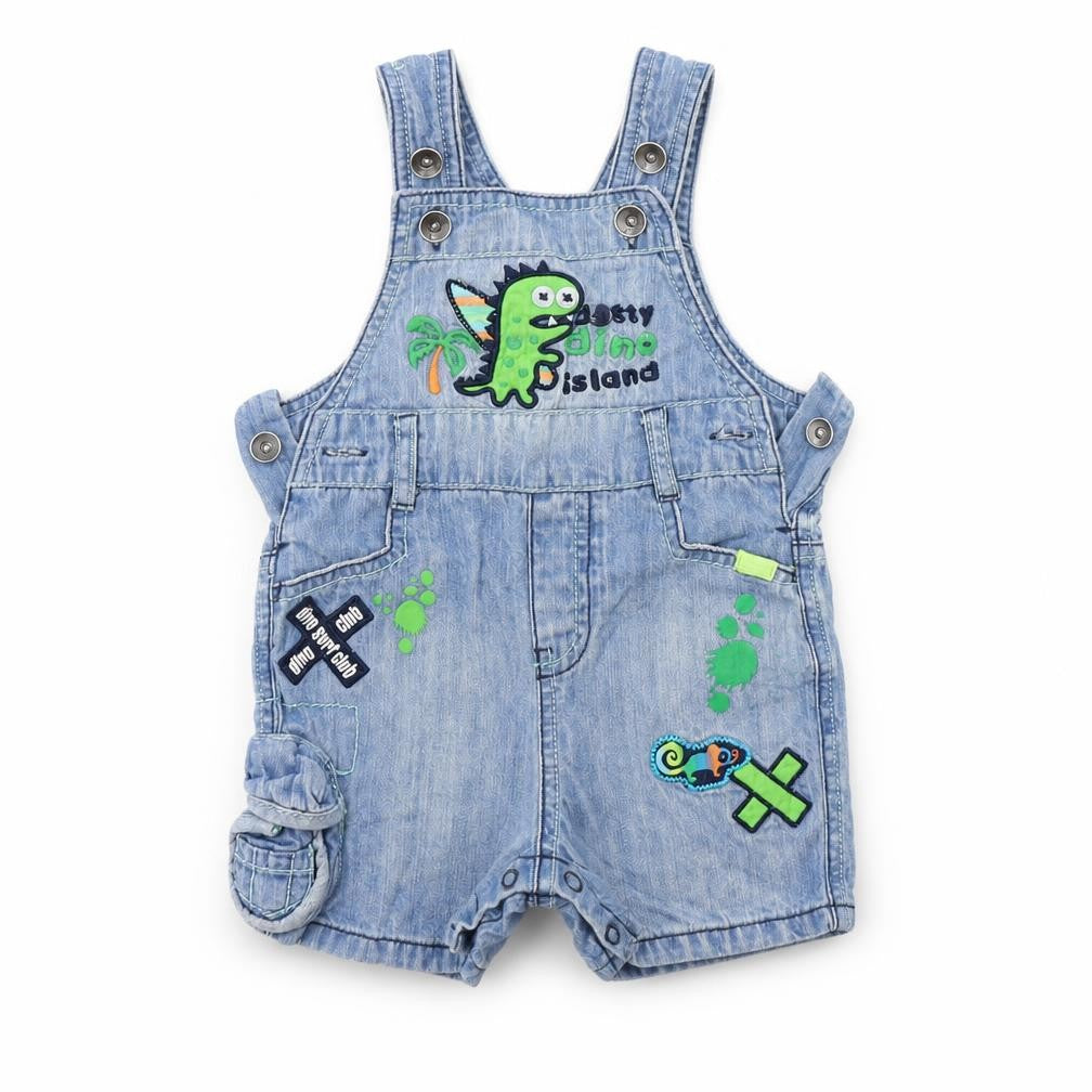 Marks & Spencer Baby Blue   Cargo Jeans Size 3-6 Months  - Dino