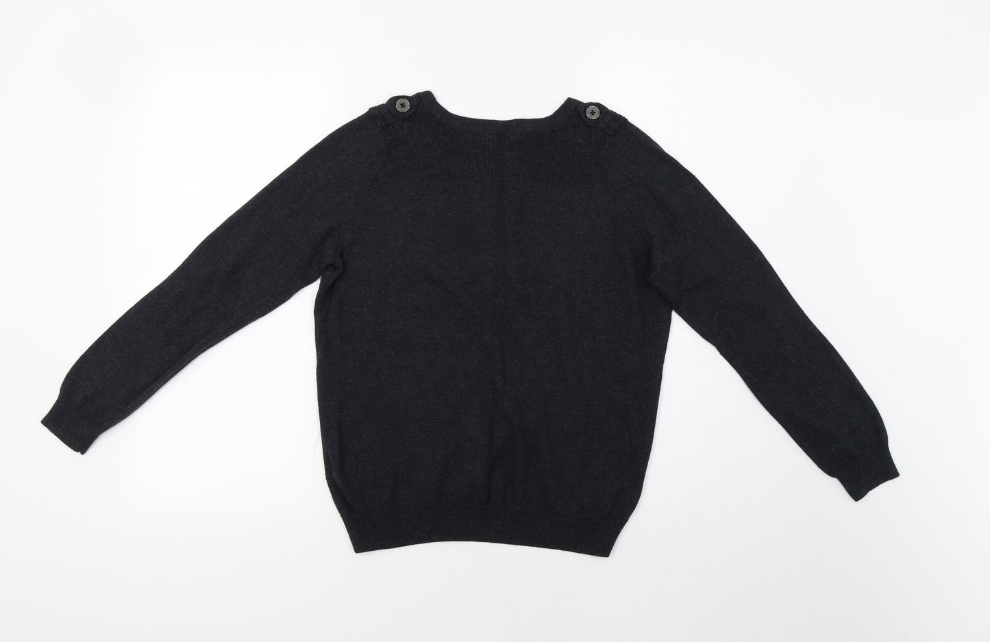 M&S Womens Grey   Pullover Jumper Size 12