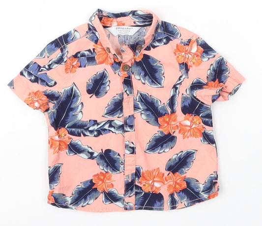 Primark Baby Multicoloured   Basic Button-Up Size 3-6 Months