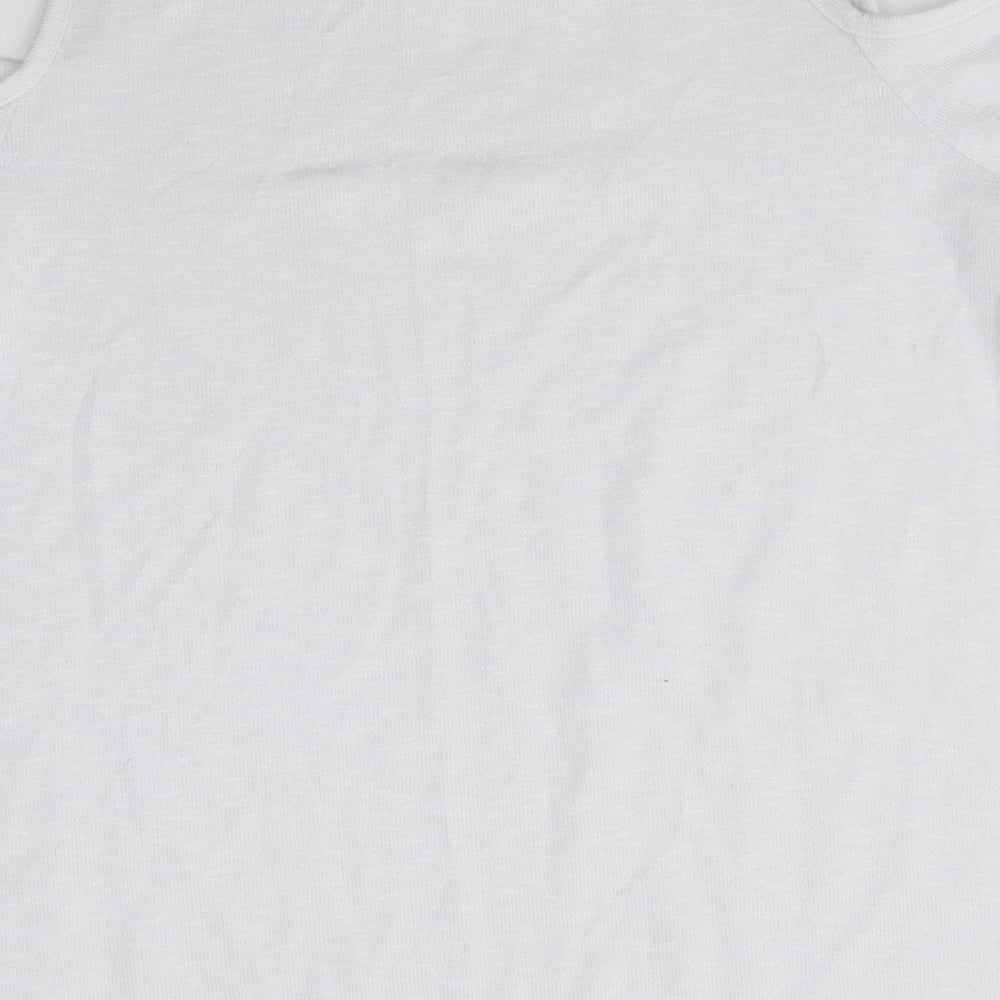 New Look Womens White   Basic Blouse Size 12