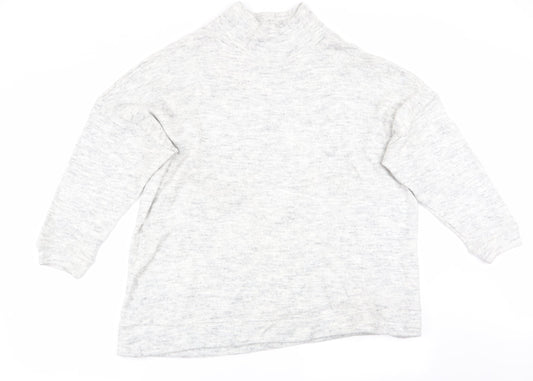 New Look Womens Grey   Pullover Jumper Size M