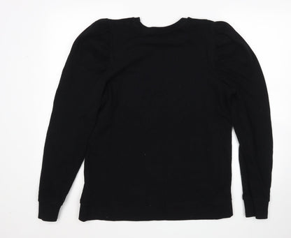 Zara Womens Black   Pullover Jumper Size S