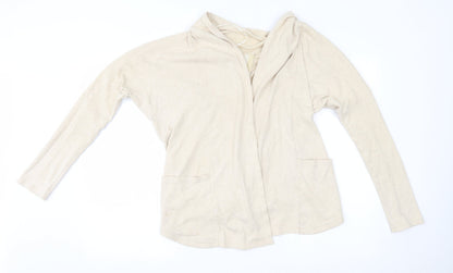 Next Womens Beige   Cardigan Jumper Size 8
