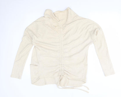 Next Womens Beige   Cardigan Jumper Size 8