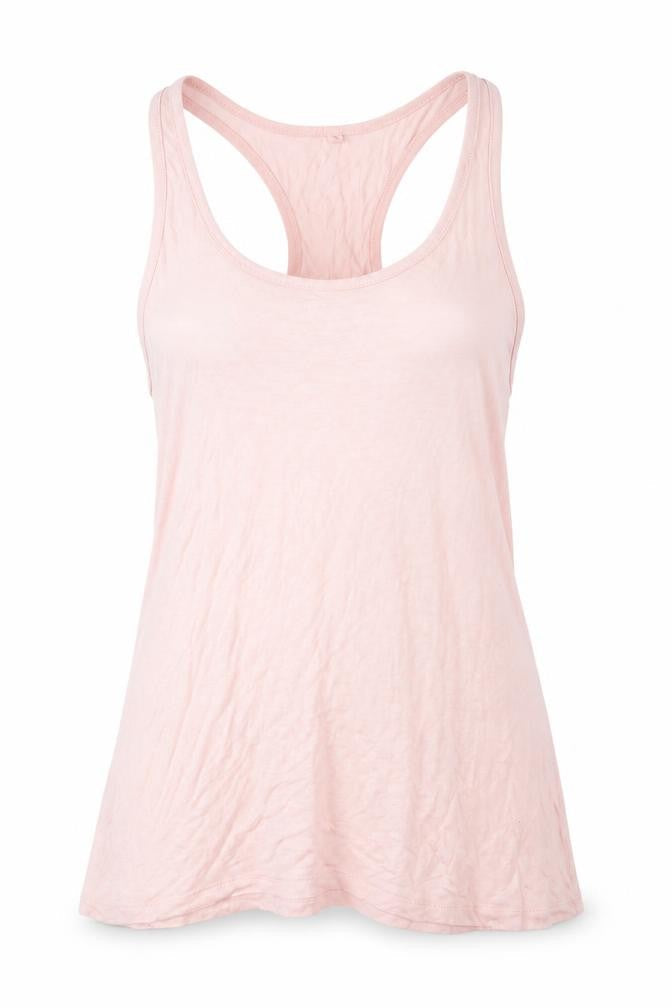 Workout Womens Pink   Basic Tank Size 8