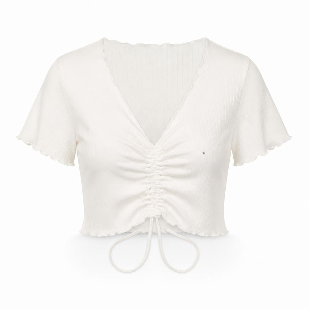 SheIn Womens White   Basic Blouse Size 2XL