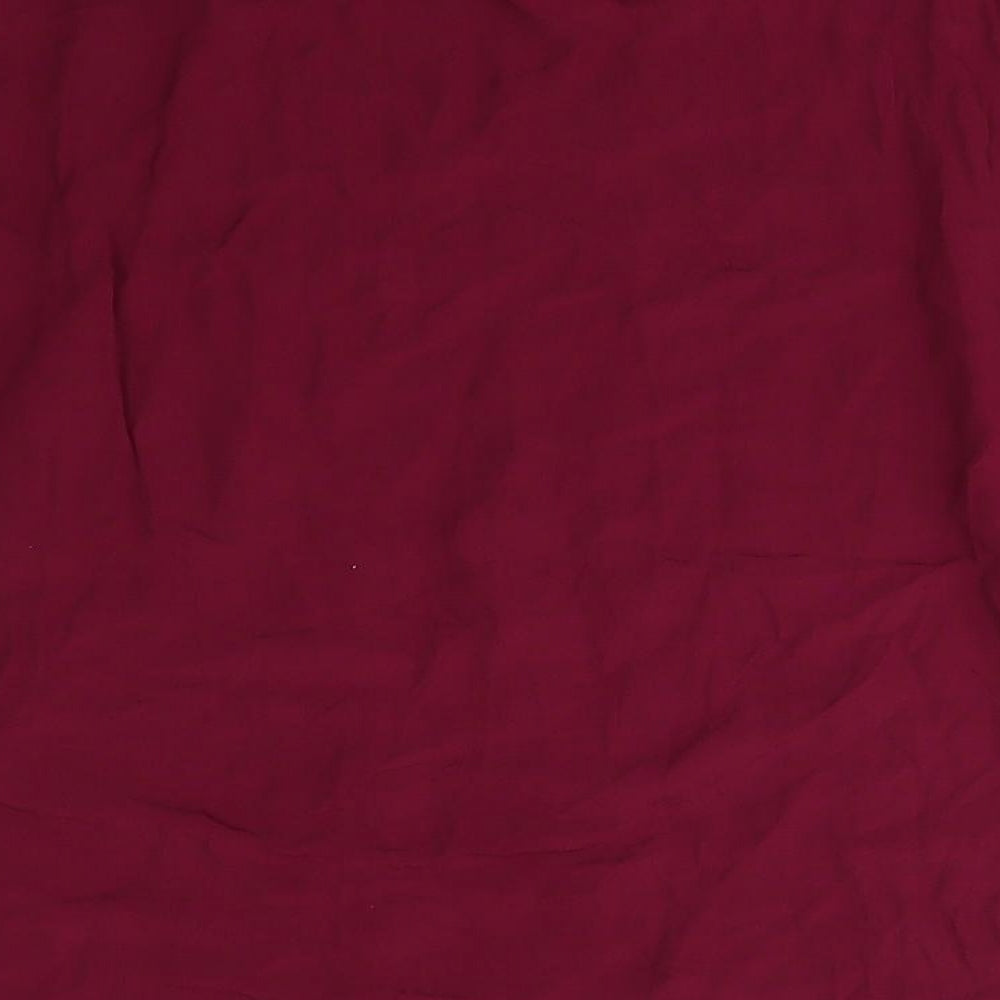 Country Casuals Womens Red   Basic Blouse Size 16