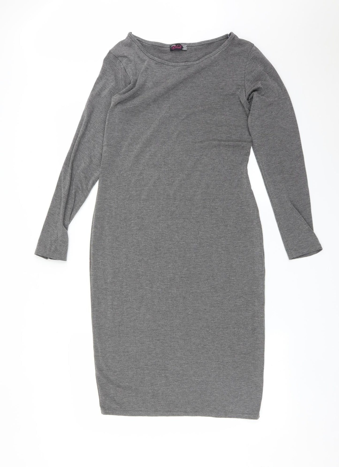 MISS BLUSH Womens Grey   Bodycon