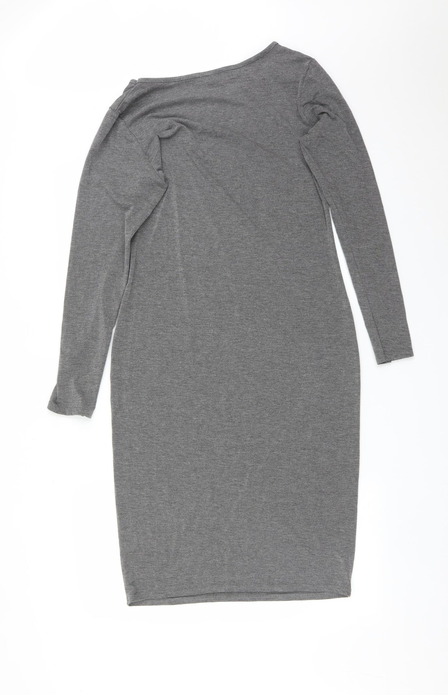 MISS BLUSH Womens Grey   Bodycon