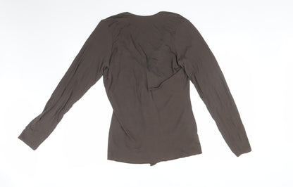 Preloved Autograph Womens Brown   Basic T-Shirt Size 20 - Back