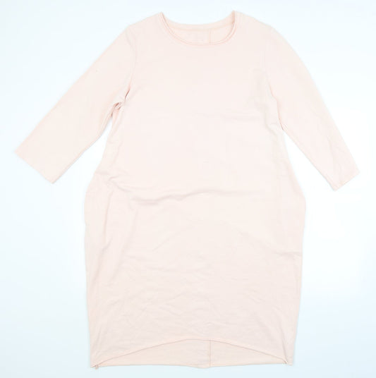 Preworn Womens Pink   Jumper Dress