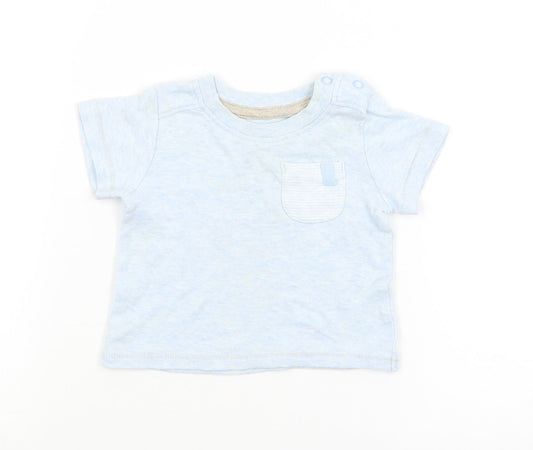 George Baby Blue   Basic T-Shirt Size 0-3 Months