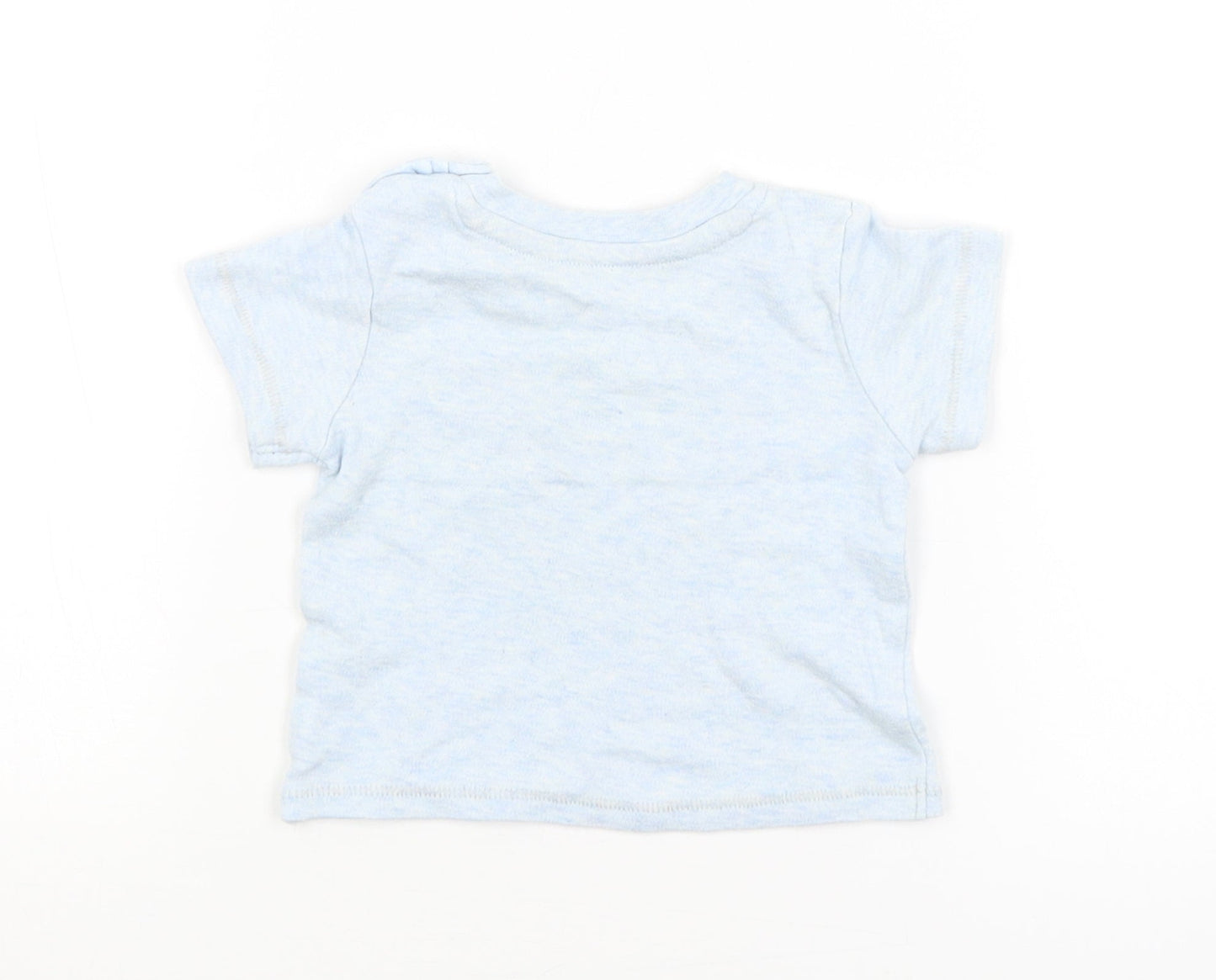 George Baby Blue   Basic T-Shirt Size 0-3 Months