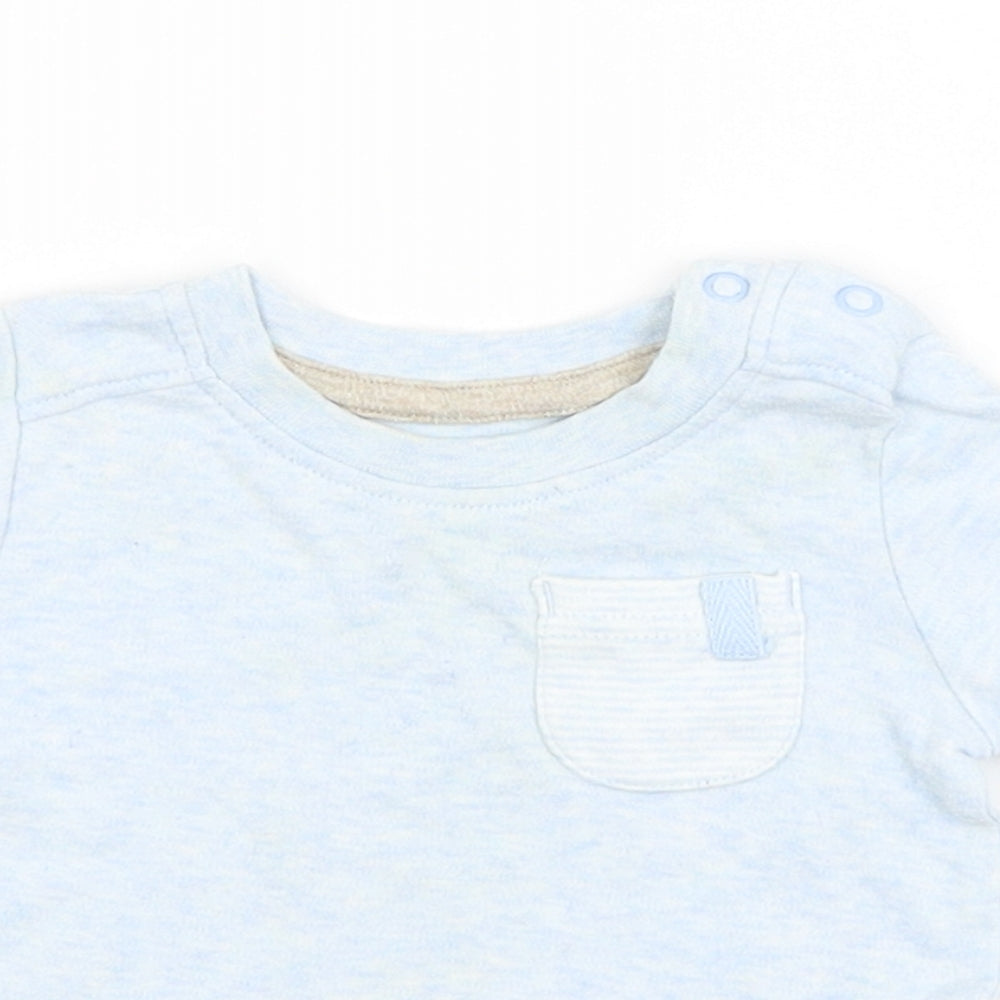George Baby Blue   Basic T-Shirt Size 0-3 Months