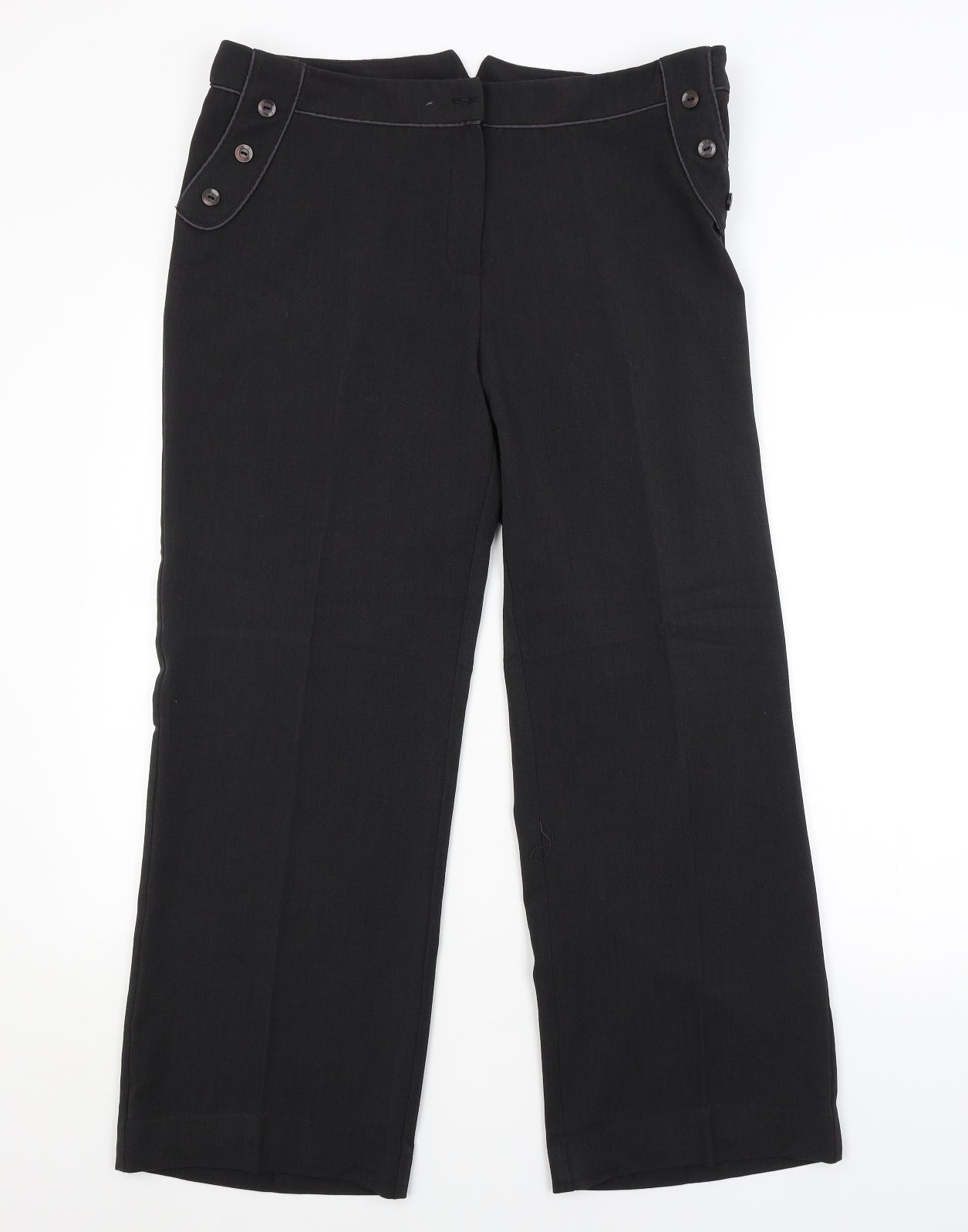 Amarento Womens Grey   Trousers  Size 16 L28 in