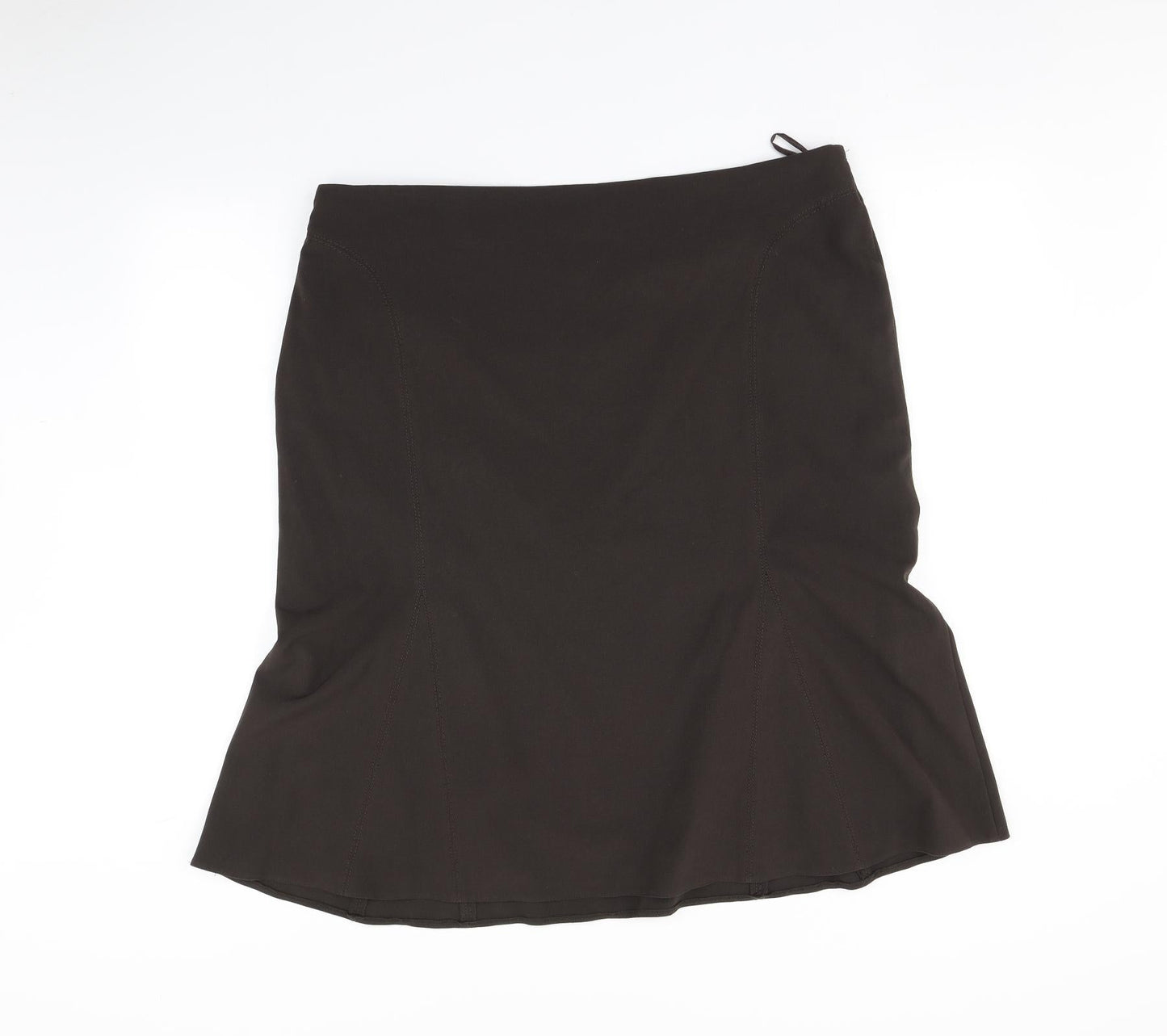 Preworn Womens Brown   A-Line Skirt Size 20