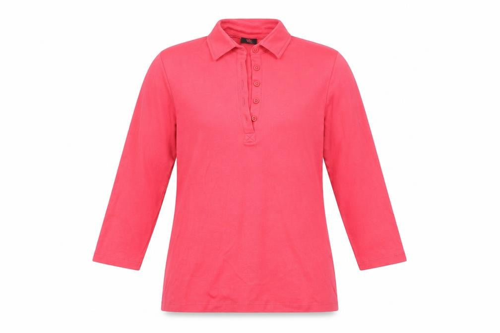 Via Appia Womens Pink   Basic T-Shirt Size 12