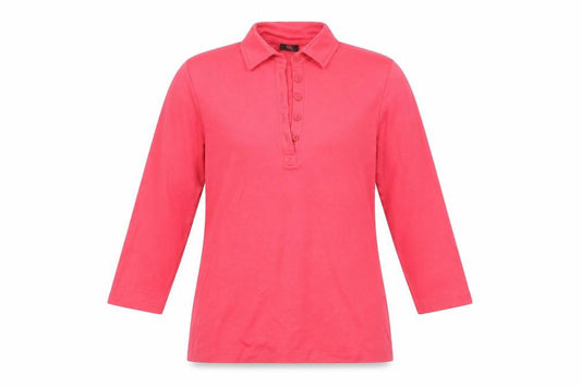 Via Appia Womens Pink   Basic T-Shirt Size 12