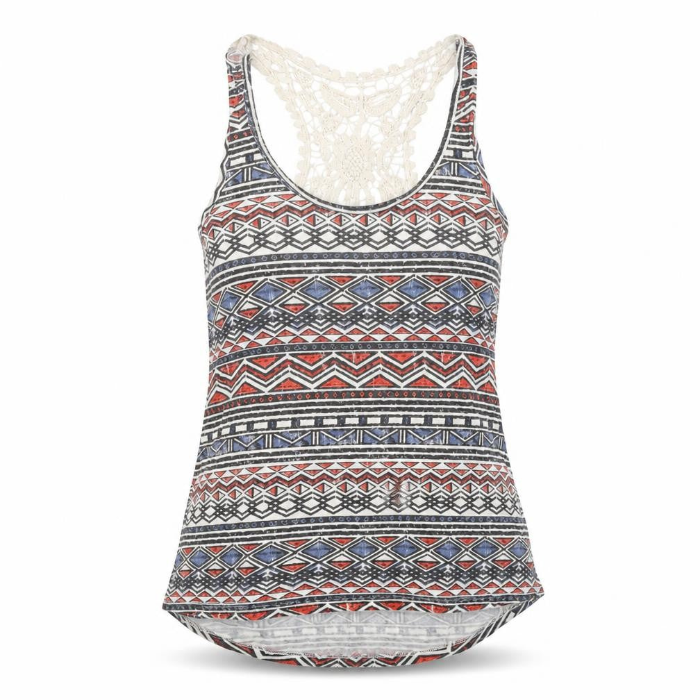 New Look Womens Multicoloured   Camisole T-Shirt Size 6