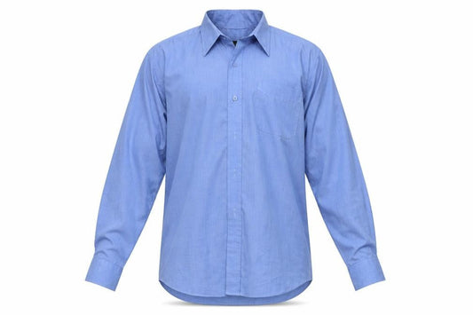 F&F Mens Blue    Button-Up Size 13