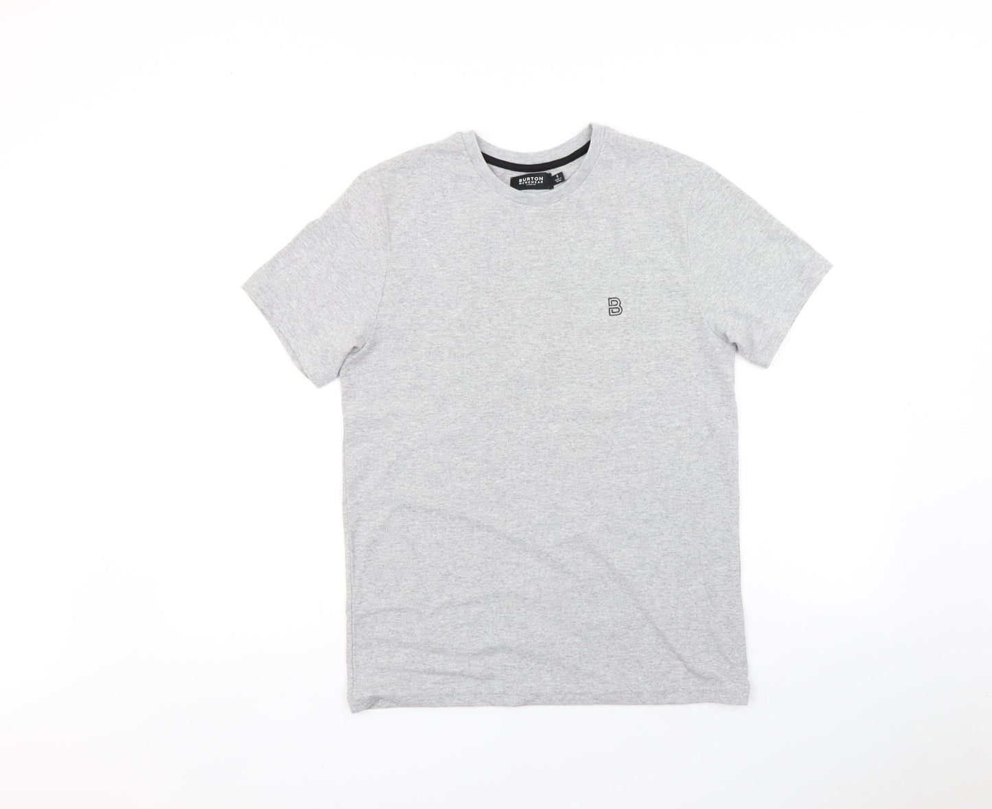 Burton Mens Grey    T-Shirt Size S