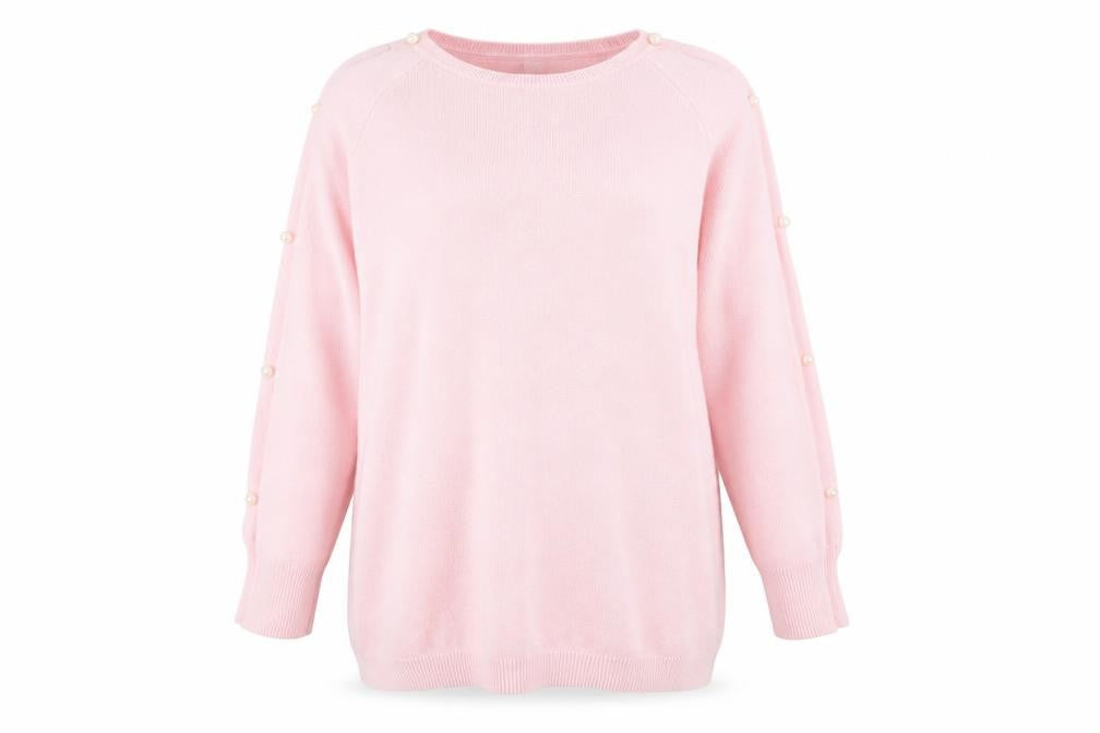 Antholohy Womens Pink   Pullover Jumper Size 16