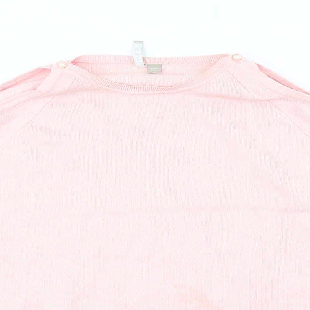Antholohy Womens Pink   Pullover Jumper Size 16