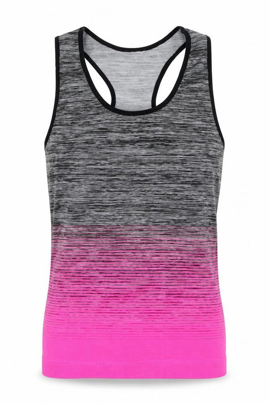 Womens Grey   Basic Tank One Size