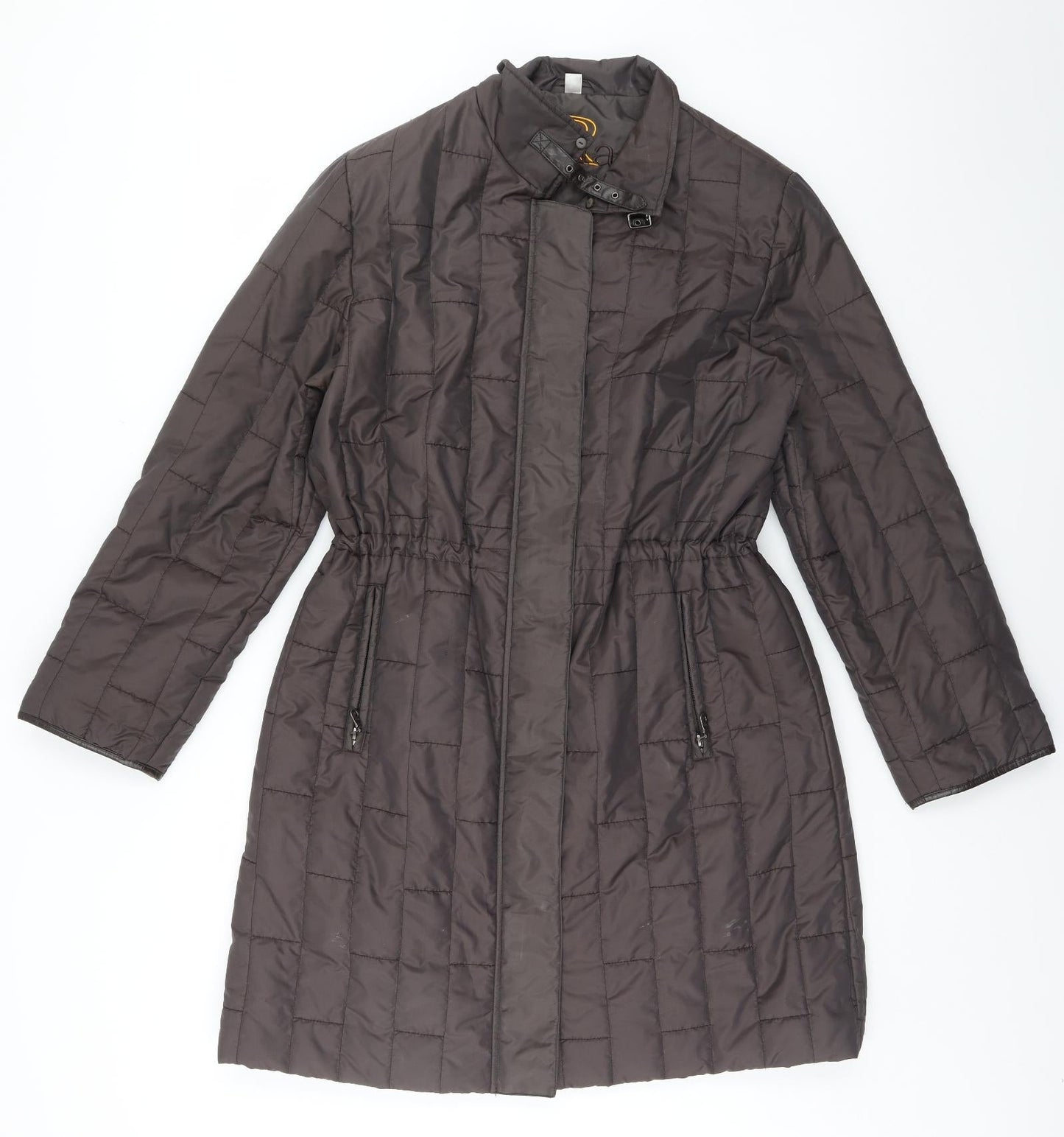 Roman Womens Green   Rain Coat Coat Size M