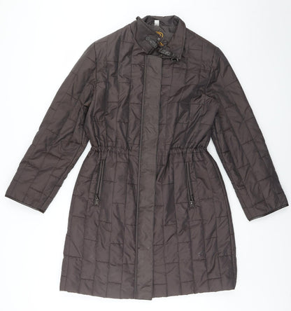Roman Womens Green   Rain Coat Coat Size M