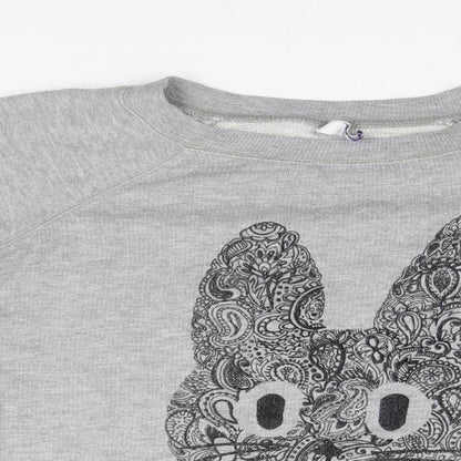 Debenhams Womens Grey   Pullover Jumper Size 10  - Bunny