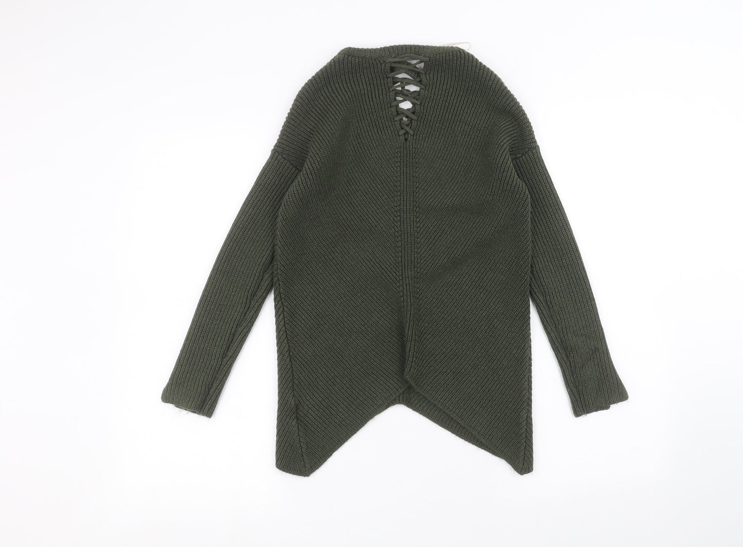 Select Womens Green   Pullover Jumper Size 10