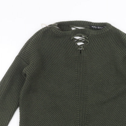 Select Womens Green   Pullover Jumper Size 10