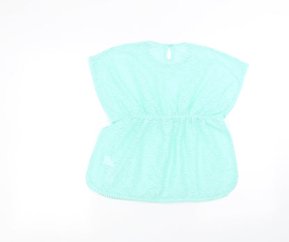 Primark Girls Blue   Basic T-Shirt Size 5-6 Years