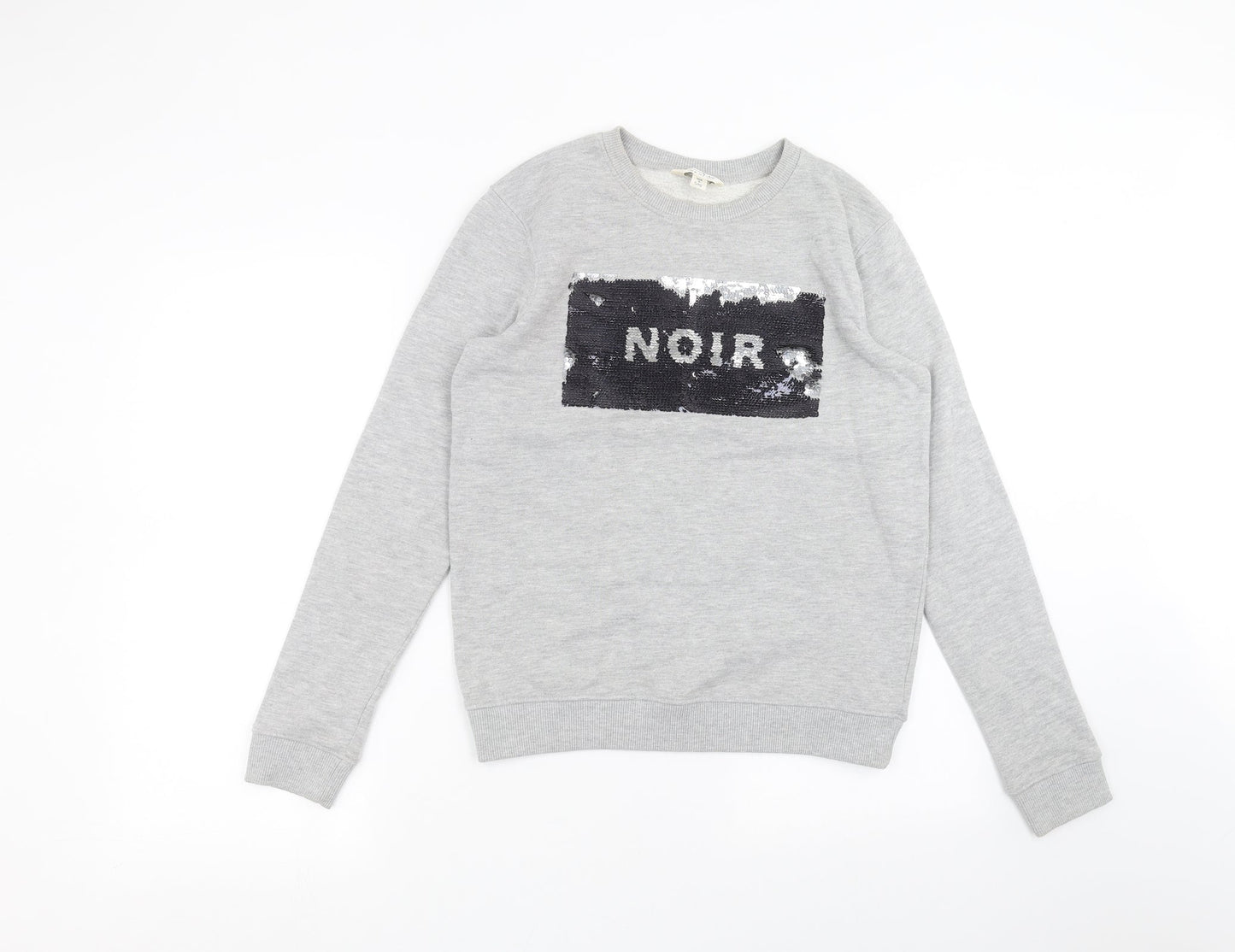 Miss Selfridge Womens Grey   Pullover Jumper Size 8
