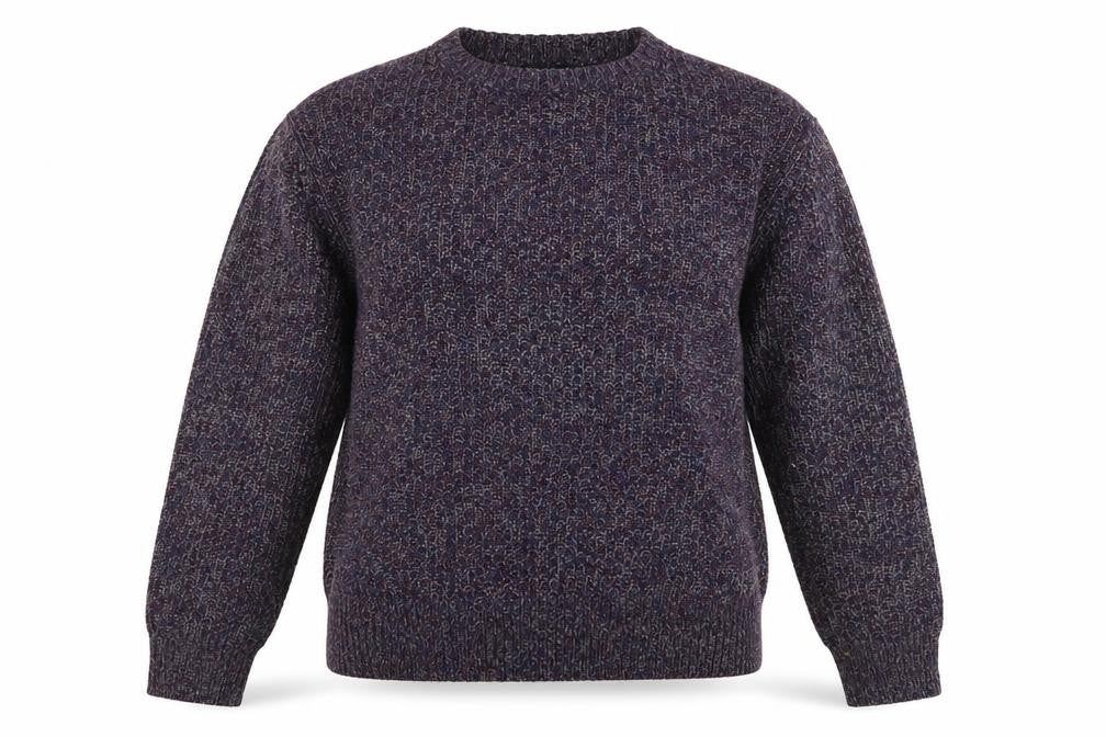 Cedarwood State Womens Purple Knit Pullover Jumper Size L