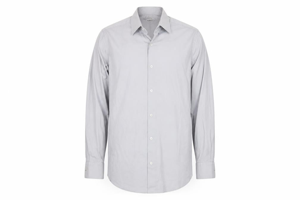 Zara Mens Grey    Button-Up Size L