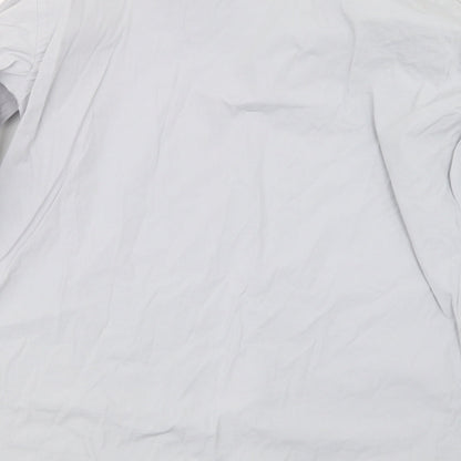 Zara Mens Grey    Button-Up Size L