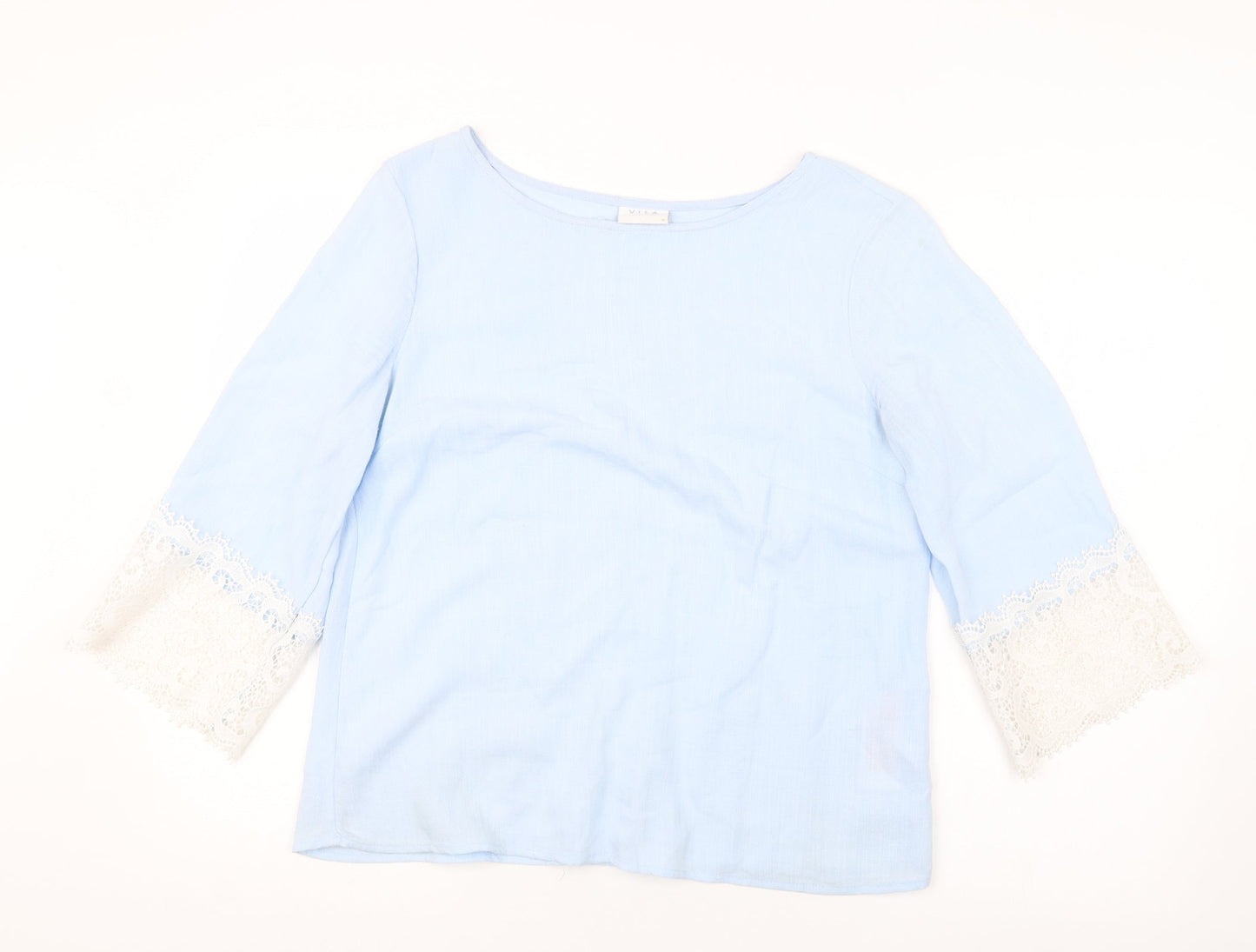 VILA Womens Blue   Basic Blouse Size M