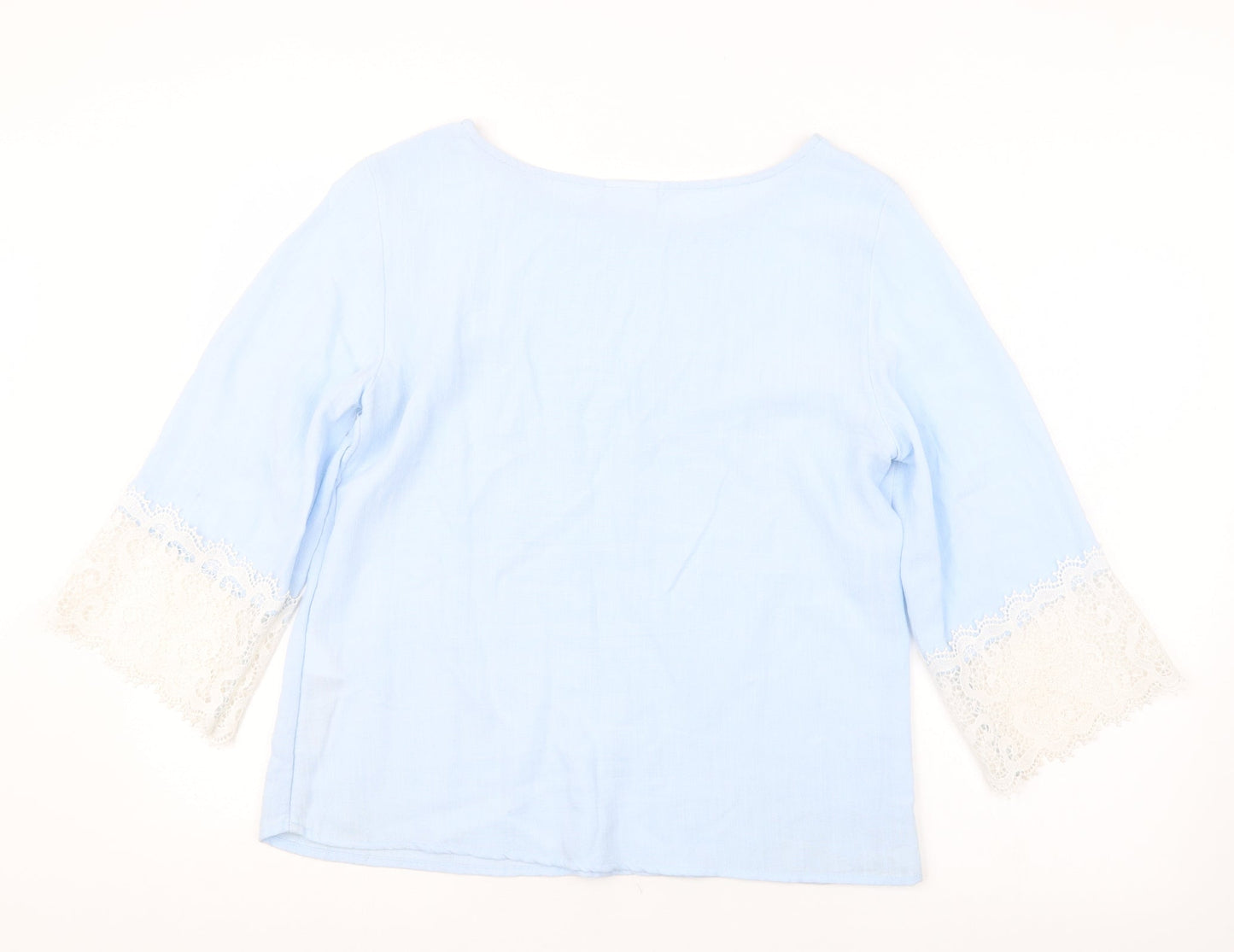 VILA Womens Blue   Basic Blouse Size M