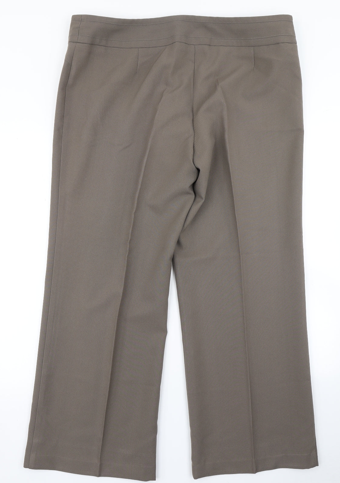 Marks & Spencer Womens Brown   Dress Pants Trousers Size 18 L26 in