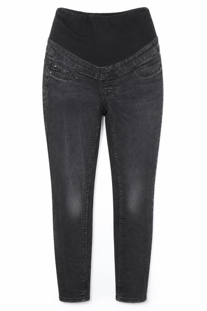 New Look Womens Black  Denim Jegging Jeans Size 8 L27 in