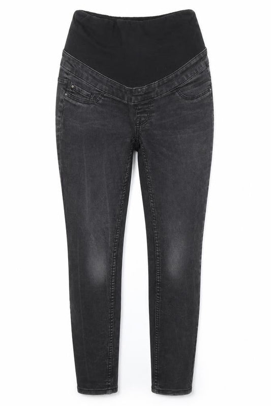 New Look Womens Black  Denim Jegging Jeans Size 8 L27 in