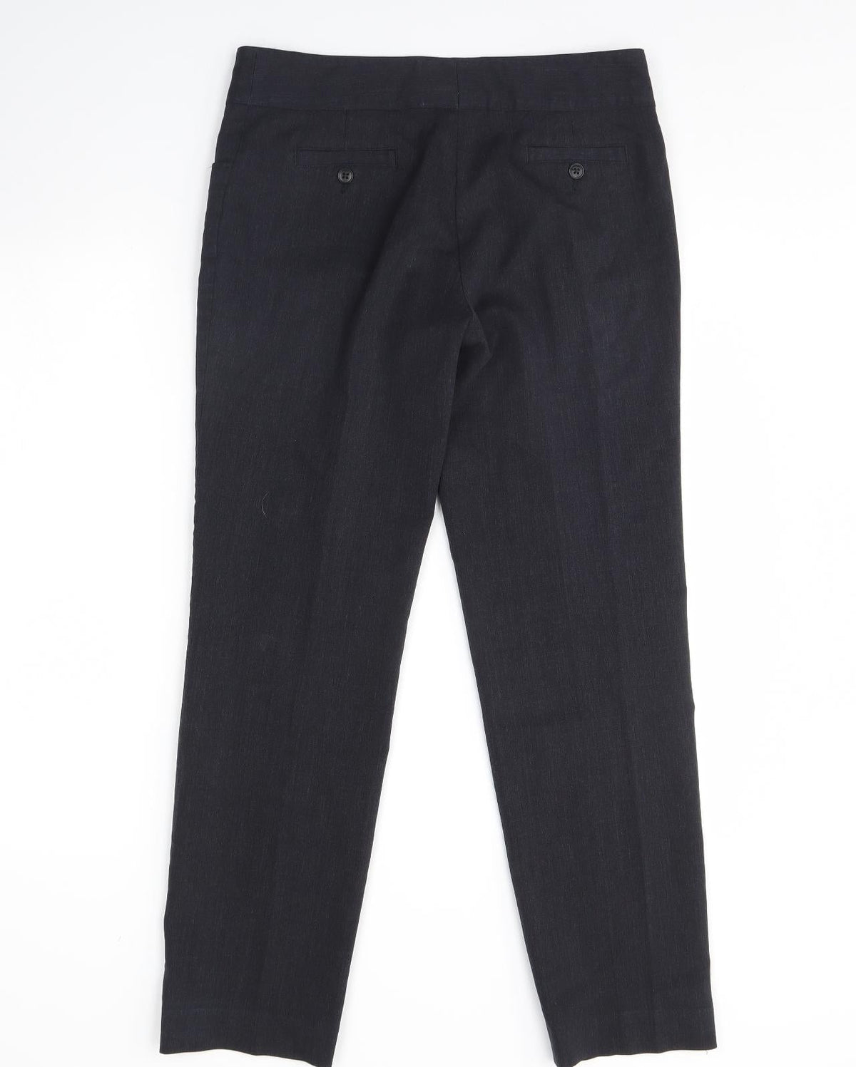 Preworn Womens Blue   Dress Pants Trousers Size 12 L30 in