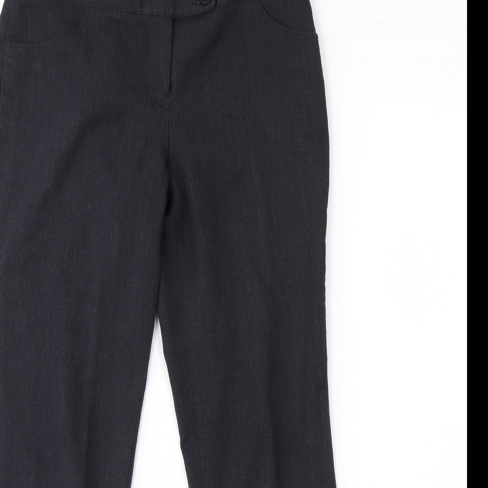Preworn Womens Blue   Dress Pants Trousers Size 12 L30 in