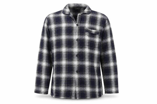 Marks & Spencer Mens Blue Check   Button-Up Size M