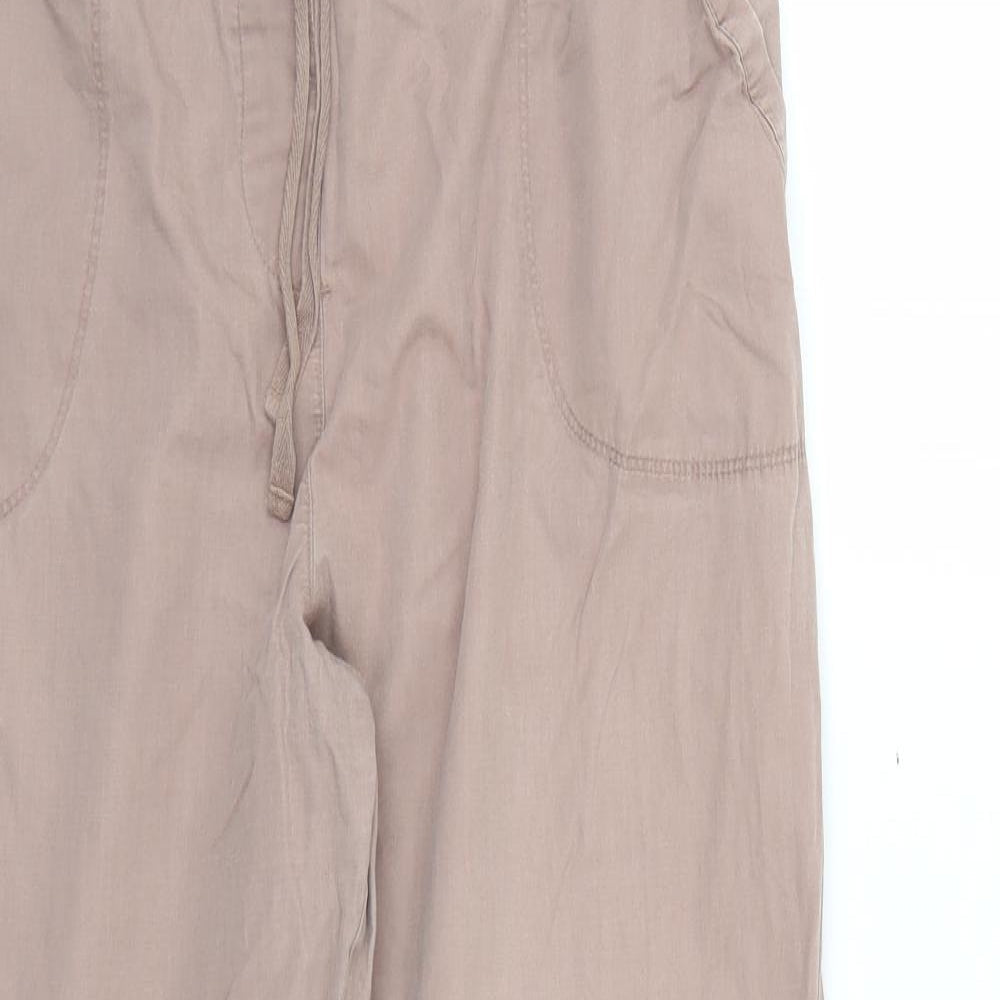 Marks and Spencer Womens Brown   Trousers  Size 14 L27 in