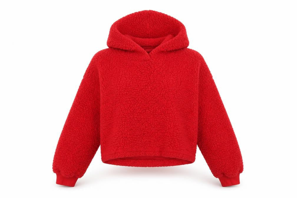 Preworn Womens Red   Pullover Hoodie Size L
