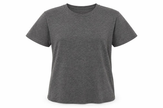 UrbanSpirit Womens Grey   Basic T-Shirt Size L